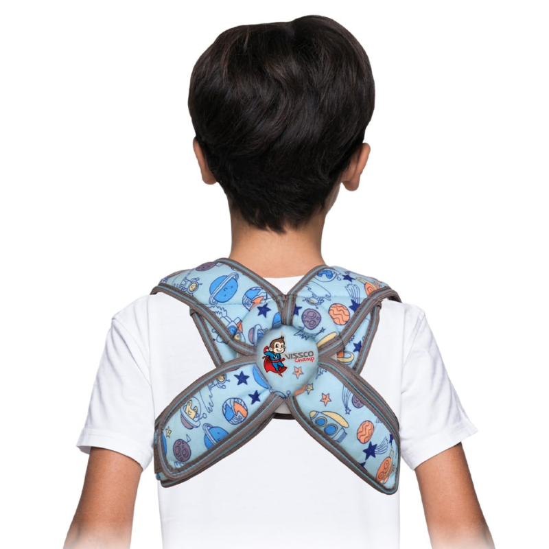 Vissco Clavicle Brace PC 1802 CHAMP – Adjustable Posture Correction Support for Collarbone Fractures & Rounded Shoulders