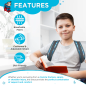 Vissco Clavicle Brace PC 1802 CHAMP – Adjustable Posture Correction Support for Collarbone Fractures & Rounded Shoulders