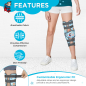 Vissco Knee Brace PC 1803 CHAMP – Adjustable Patella Support for Ligament Injuries, Knee Stabilization & Pain Relief