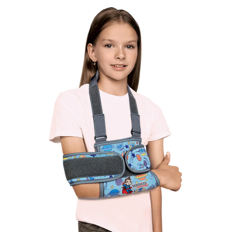 Vissco Shoulder Immobilizer PC 1804 CHAMP – Adjustable Arm Support for Dislocations, Fractures, and Post-Surgery Recovery