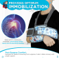 Vissco Shoulder Immobilizer PC 1804 CHAMP – Adjustable Arm Support for Dislocations, Fractures, and Post-Surgery Recovery