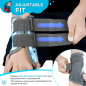 Vissco Wrist Brace Left PC 1806 CHAMP – Adjustable Left Hand Support for Sprains, Carpal Tunnel Syndrome & Wrist Immobilization Vissco Wrist Brace Left PC 1806 CHAMP – Adjustable Left Hand Support for Sprains, Carpal Tunnel Syndrome & Wrist Immobilization