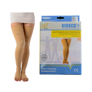 Medical Compression Support in Vissco Anti Embolism Stocking