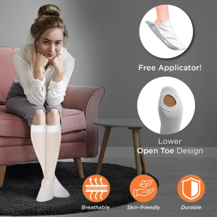 Graduated Compression Knee Support in Vissco Anti-Embolism Stocking