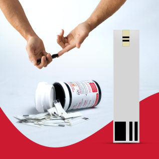 POCT Glucometer Strips with advanced blood sugar testing technology