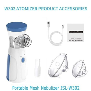 My Mist Mesh Nebulizer – Portable Inhalation Therapy Device for Effective Respiratory Care | Silent, Compact & USB Rechargeable