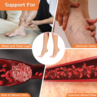 Medical Knee Support Stockings – Vissco PC 5701 Compression Wear