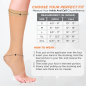 Vissco PC 5701 Compression Stockings – Class II Knee Length Medical Support for Effective Leg Circulation