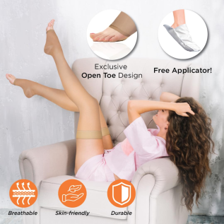 Post-Surgery Vissco PC 5702 Compression Stockings for Medical Support