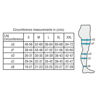 Vissco Compression Stockings for Varicose Veins and Leg Swelling