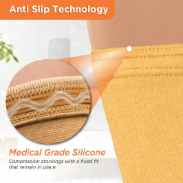 Buy Vissco PC Medical Compression Stockings – Above Knee Compression Socks for Enhanced Leg Support & Circulation