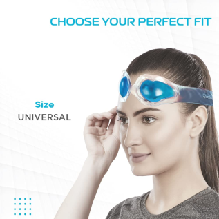 Vissco PC 4145 Cool Eyes Gel – Cooling Eye Mask & Gel Eye Mask for Pain Relief