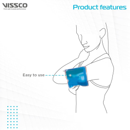 Vissco PC 4135 Icecool Gel Pack – Cold Therapy Gel Pack & Reusable Ice Pack (Large)