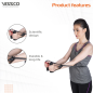 Physical Resistance Tubing Vissco PC H1044 with Grip Handles – Durable Exercise Tubing for Home & Gym