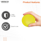 Vissco Flexi Ball – Soft, Medium, Hard Exercise Balls for Therapy & Fitness