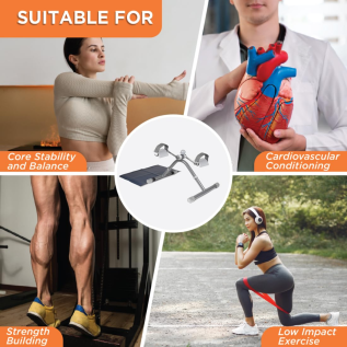Vissco PC 1015 Pedal Exerciser – Portable Fitness Rehab