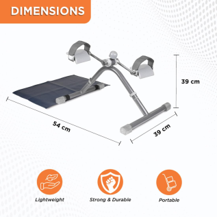 Vissco PC 1015 Pedal Exerciser – Portable Fitness Rehab
