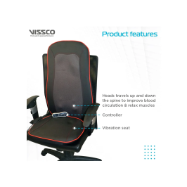 Vissco Vanante Back Relaxer – Orthopedic Back Rest for Effective Back Pain Relief Device