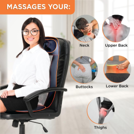 Vissco Venante Back and Neck Relaxer – Comfortable Back Relaxer for Pain Relief and Neck Relaxer for Home Use