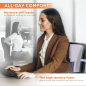 Vissco Smart Orthopaedic Back Rest with Ergonomic Back Cushion for Ultimate Orthopaedic Lumbar Support