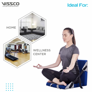Vissco Orthopaedic Back Rest for Yoga and meditation