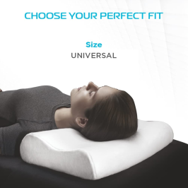 Memory Foam Pillow – Vissco PC 5303 Orthopaedic Neck Support for Pain Relief & Comfort