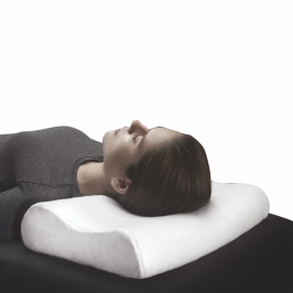 Vissco Memory Foam Pillow with Orthopaedic Neck Support