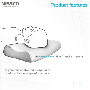 Premium Memory Foam Pillow for better sleep
