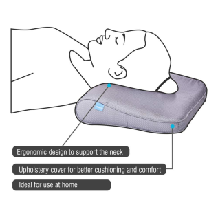 Cervical Pillow – Vissco PC 0307 Orthopaedic Neck Support Pillow for Home Comfort