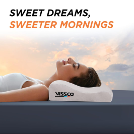 Cervical Pillow Essential – Vissco PC 0325 Orthopaedic Neck Support Pillow for Pain Relief