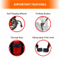Vissco Zip Lite Power Wheelchair – Lightweight Electric Wheelchair for Easy Mobility