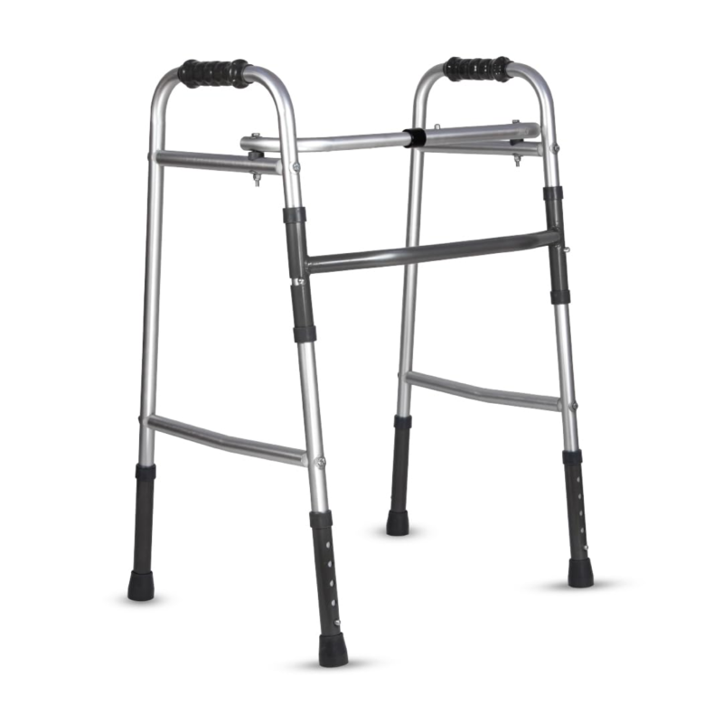 Vissco PC 2903 Dura Lite Walker without Wheels – Lightweight Walker without Wheels for Stable Support
