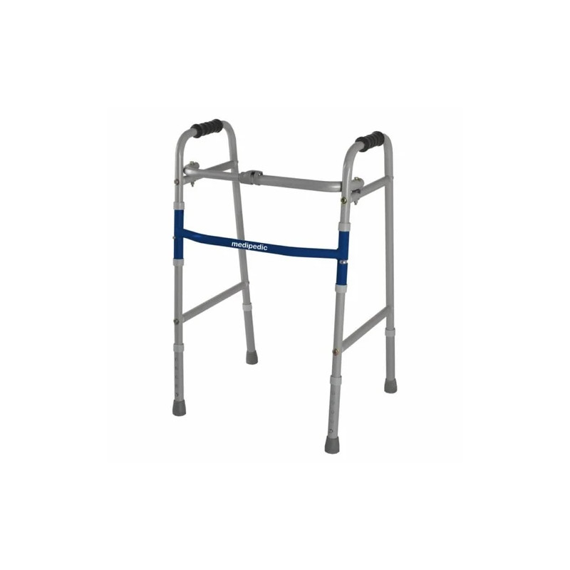 Vissco PC 9934A Medipedic Walker – Plain Single Bar for Stability & Support