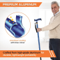 Vissco PC 2911 Avanti Plus T-shape Aluminium Single Stick – Reliable Walking Aid