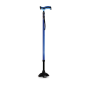Vissco PC 2908 Avanti Plus T-shape Aluminium Stick with Big Shoe – Stability and Support