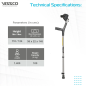 Vissco Astra Max Elbow Crutch – Adjustable Lightweight Walking Aid for Comfort & Support