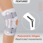 Adjustable Knee Brace Vissco PC 1431 Side Hinges