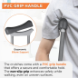 Vissco Astra Under Arm Crutches – Aluminium Adjustable Mobility Aid for Comfort & Support (Pair)