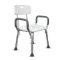 Vissco Comfort Shower Chair – Adjustable Height Bathroom Mobility Aid for Safety & Support
