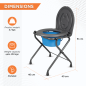 Vissco Comfort Medipedic Commode Plain | Portable Medipedic Commode Chair for Elderly & Patients
