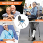 Vissco Comfort Medipedic Commode Plain | Portable Medipedic Commode Chair for Elderly & Patients