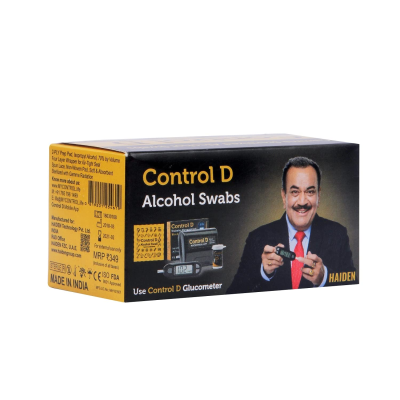 Control D Alcohol Swab – Sterile Disposable Medical Alcohol Swab for Antiseptic Use Control D Alcohol Swab – Sterile Disposable Medical Alcohol Swab for Antiseptic Use