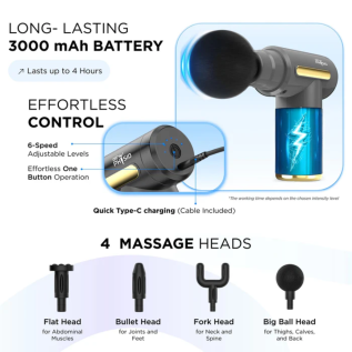 Electric Dr Physio Massager 1038 for back and shoulder pain