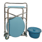 Commode Chair 696 – Durable Portable Commode Chair for Elderly & Patient Care