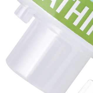 Compact HME breathing filter for respiratory care