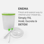 Douche Can Set Enema for Home Use with Stainless Steel Enema Kit and Reusable Enema Equipment