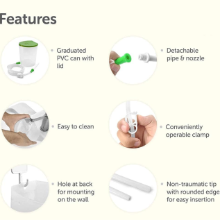 Eco-friendly reusable Douche Can Set Enema