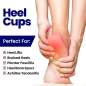 Rossify Heel Cushione – Comfortable Orthopedic Heel Cushion for Pain Relief and Support