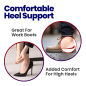 Rossify Heel Cushione – Comfortable Orthopedic Heel Cushion for Pain Relief and Support