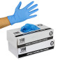 Rossify Nitrile Gloves Blue Pack of 100 – Premium Disposable Nitrile Gloves for Medical, Industrial & Household Use